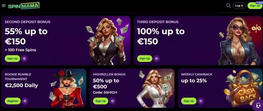 Spinmama kasino